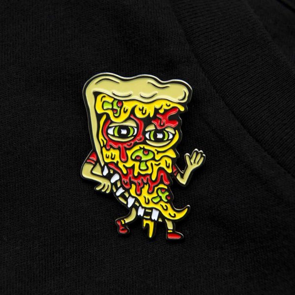 Killer Acid Pizza Friend Enamel Pin | סיכה מגניבה - פיצה